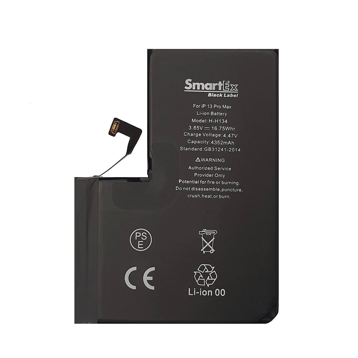 Smartex® Black Label Battery compatible with iPhone 13 Pro MAX